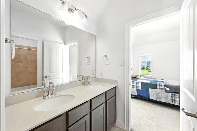216 Tovas Secret Cv, Georgetown, TX 78628 - ensuite bathroom with double vanity