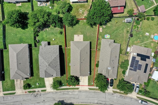 108 Tricia Ln, Hutto, TX 78634 - aerial view of residential area with property boundaries highlighted