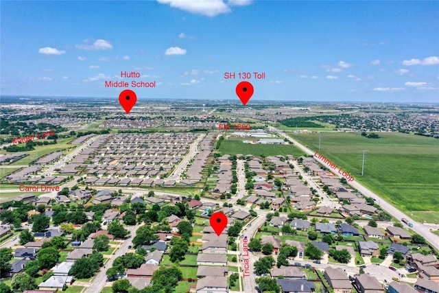 108 Tricia Ln, Hutto, TX 78634 - view of property location featuring nearby suburban area