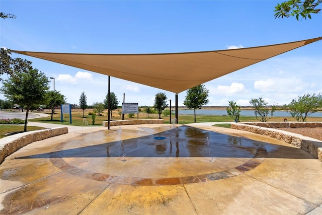 3443 Cortes Pl, Round Rock, TX 78665 - view of home's community featuring a water view
