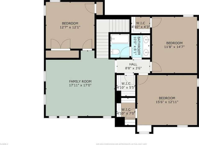 11717 Reindeer Dr, Austin, TX 78754 - view of property floor plan