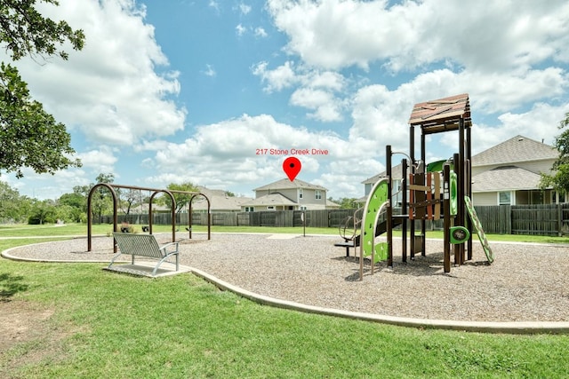 217 Stone Creek Dr, Georgetown, TX 78628 - view of community playground