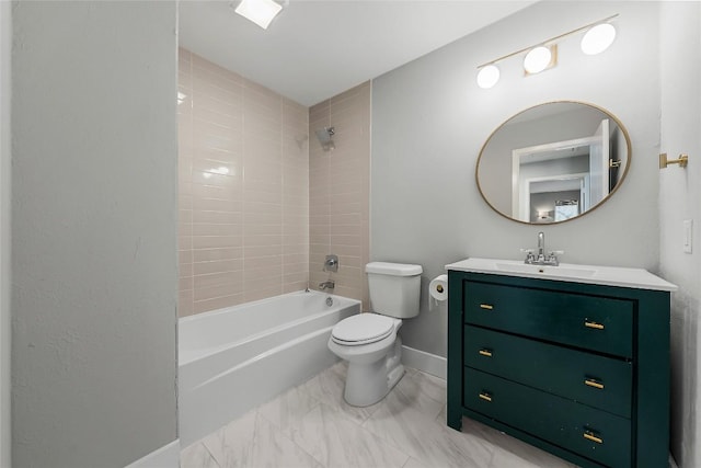 4904 Wing Rd, Austin, TX 78749 - full bath with vanity and tub / shower combination