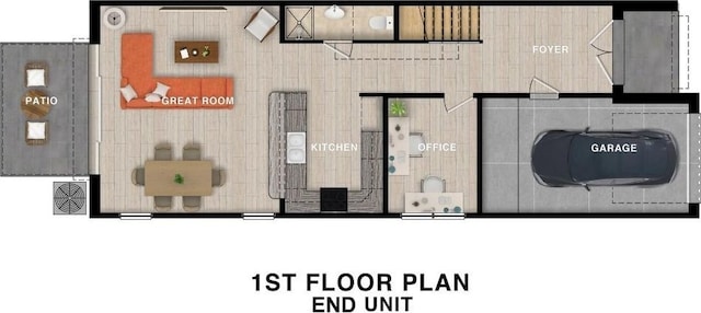 300-304 Tesla Cir, Austin, TX 78681 - view of room layout