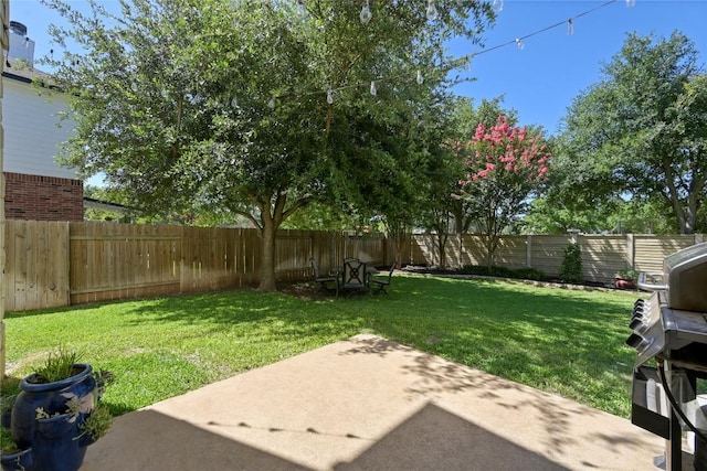 1903 Chula Vista Dr, Cedar Park, TX 78613 - fenced backyard featuring a patio