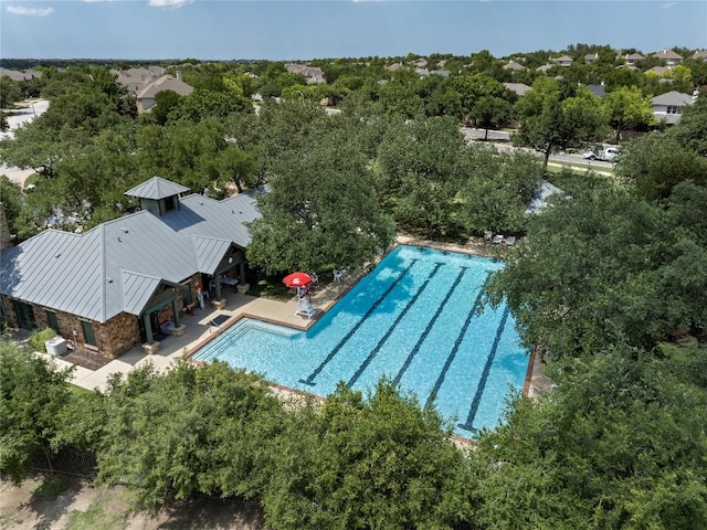 1903 Chula Vista Dr, Cedar Park, TX 78613 - outdoor pool featuring a patio