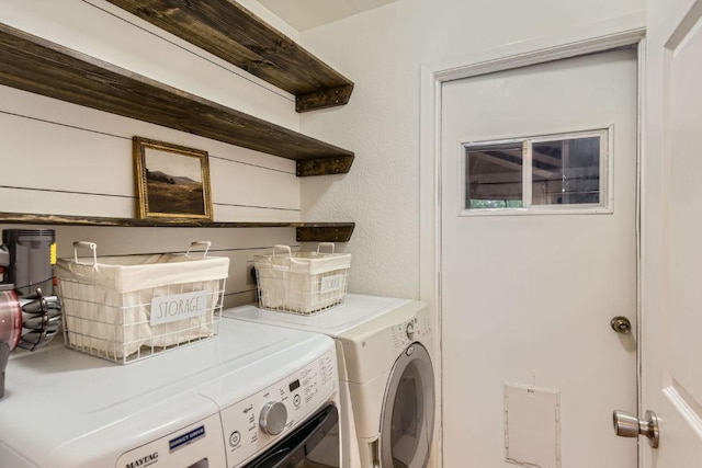 13223 Broadmeade Ave, Austin, TX 78729 - washroom featuring washer and clothes dryer