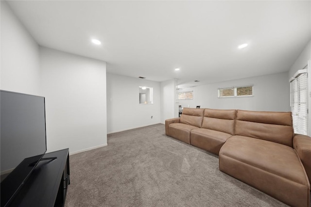 2016 Wanda St, Copperas Cove, TX 76522 - living area with carpet floors and recessed lighting