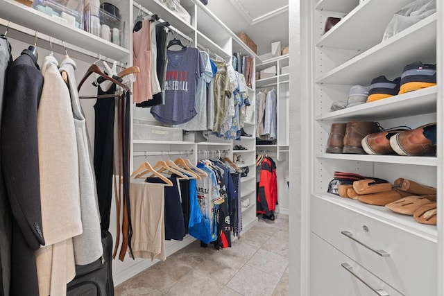 3702 Terrina St Unit 12, Austin, TX 78759 - spacious closet featuring attic access
