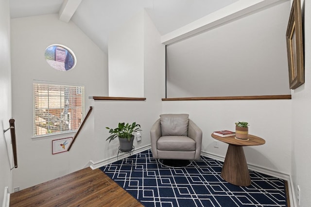 3702 Terrina St Unit 12, Austin, TX 78759 - sitting room featuring healthy amount of natural light and an upstairs landing