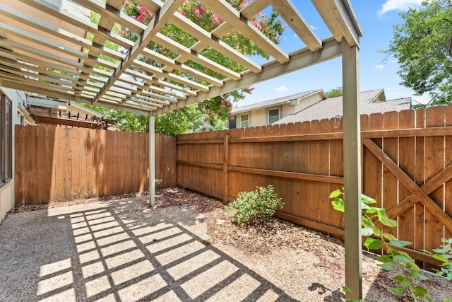 903 Silver Quail Ln, Austin, TX 78758 - view of patio with a pergola