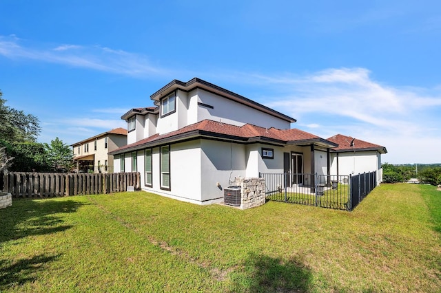 1213 Delsie Dr Unit A, Austin, TX 78734 - rear view of property with stucco siding
