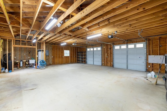 10565 N 77th Hwy, Lexington, TX 78947 - garage featuring a garage door opener