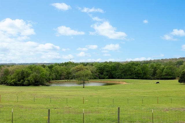 10565 N 77th Hwy, Lexington, TX 78947 - view of yard with a water view and a view of rural / pastoral area