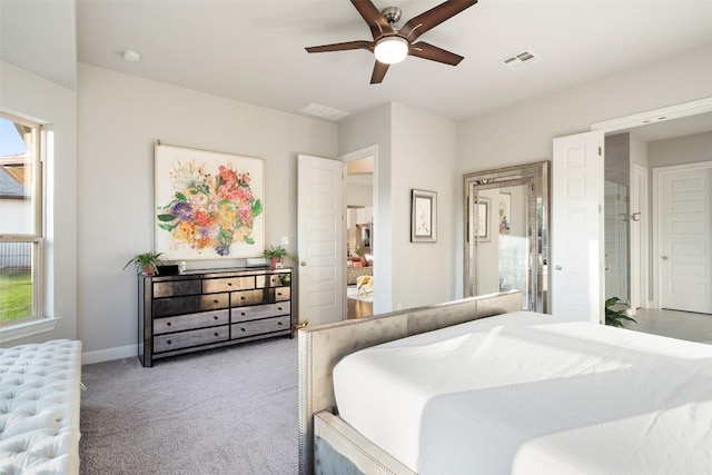 131 Katie Dr, Austin, TX 78737 - bedroom featuring carpet and ceiling fan