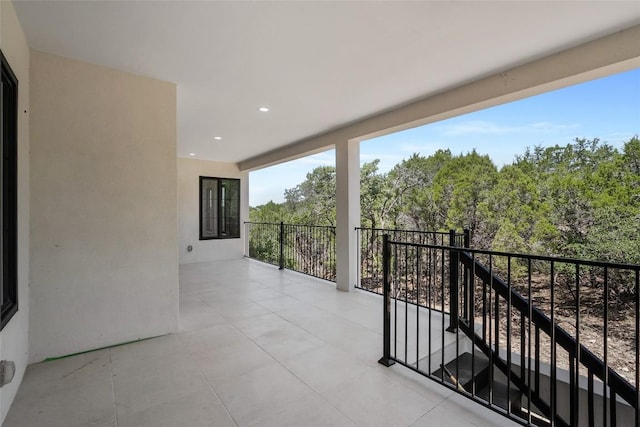 3206 Marshall Ave, Lago Vista, TX 78645 - balcony featuring stairs