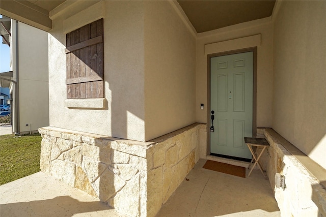 600 C-Bar Ranch Trl Unit 108, Cedar Park, TX 78613 - view of exterior entry with stucco siding and stone siding
