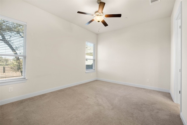 600 C-Bar Ranch Trl Unit 108, Cedar Park, TX 78613 - unfurnished room featuring light carpet and a ceiling fan
