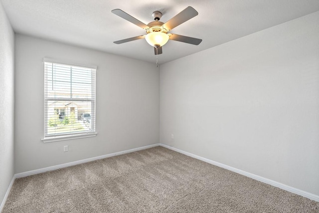 207 El Capitan Loop, Dripping Springs, TX 78620 - unfurnished room featuring carpet flooring and ceiling fan