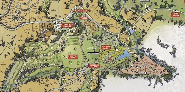 174 Putting Park Dr, Fredericksburg, TX 78624 - map / location of property area