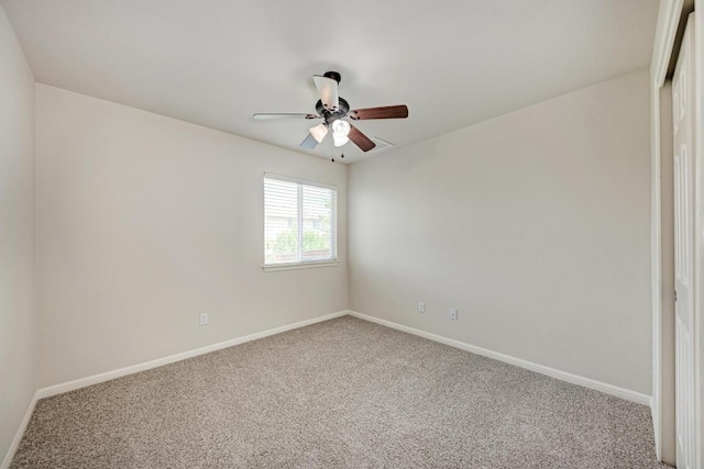486 Nottingham Loop, Kyle, TX 78640 - unfurnished room with carpet floors and a ceiling fan