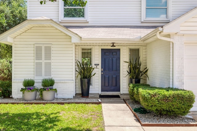 2616 Aylesbury Ln, Austin, TX 78745 - property entrance featuring brick siding