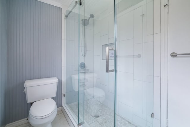 2616 Aylesbury Ln, Austin, TX 78745 - full bath featuring toilet and a stall shower