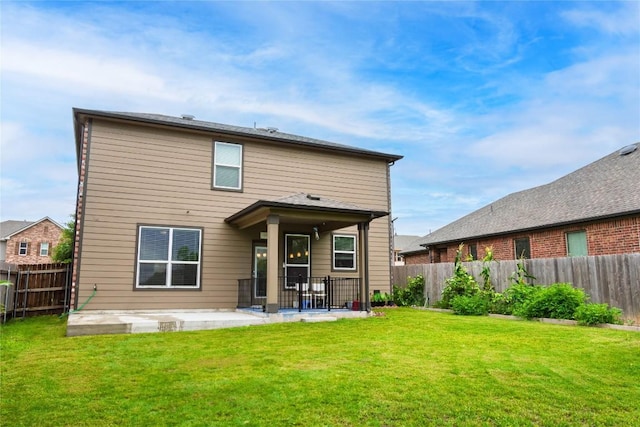 2471 Sunrise Rd Unit 35, Round Rock, TX 78664 - rear view of property with a patio and a fenced backyard