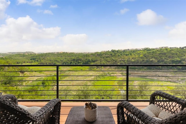 303 Marina View Ct Unit 23A, Austin, TX 78734 - balcony with a view of trees