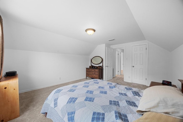 1209 Clearfield Dr, Austin, TX 78758 - bedroom featuring vaulted ceiling and carpet flooring