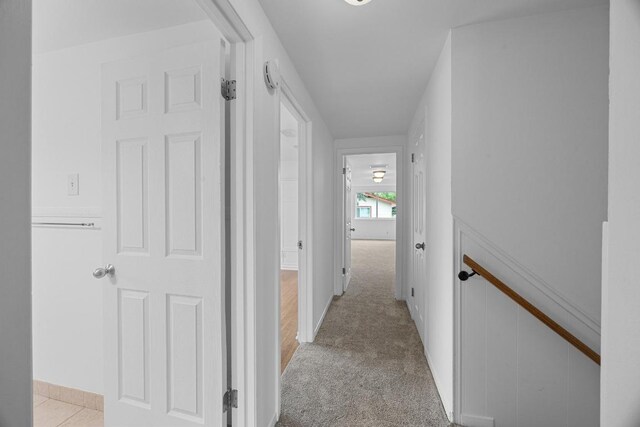 1209 Clearfield Dr, Austin, TX 78758 - corridor featuring light colored carpet and baseboards