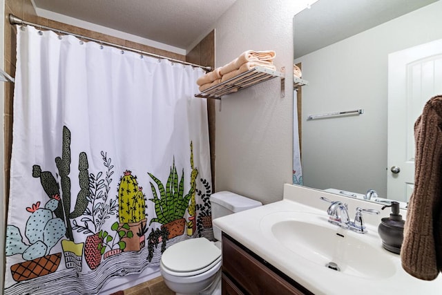 2843 Nolina Ln, Round Rock, TX 78681 - full bathroom with vanity and a shower with curtain