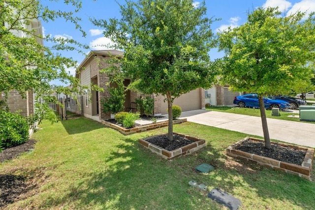 225 Lambert St, Leander, TX 78641 - view of yard with driveway
