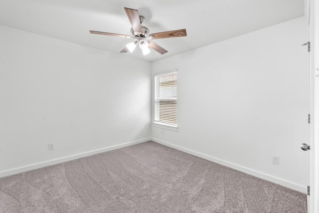 225 Lambert St, Leander, TX 78641 - spare room with a ceiling fan and carpet