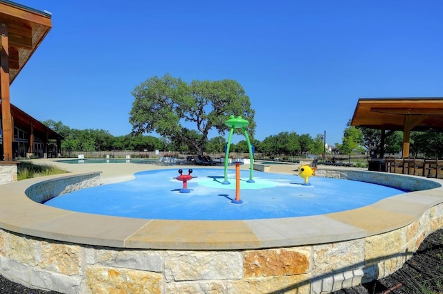 225 Lambert St, Leander, TX 78641 - view of pool