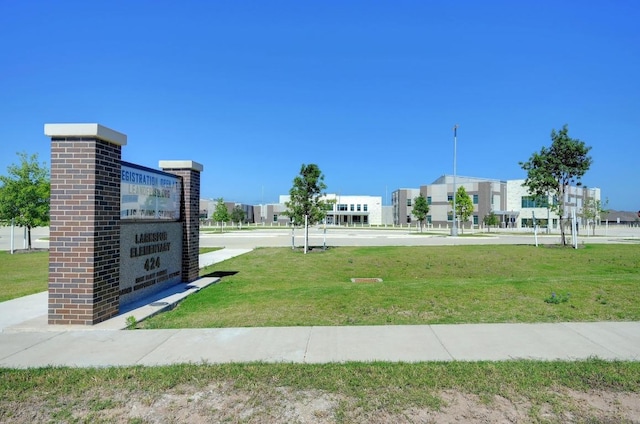 225 Lambert St, Leander, TX 78641 - surrounding community featuring a yard