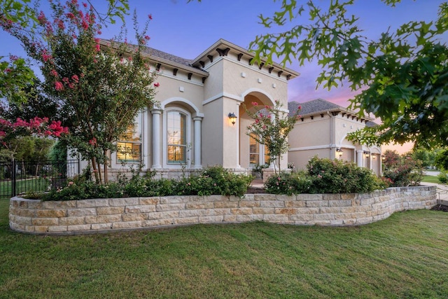 1821 Gilded Crest Dr, Leander, TX 78641 - mediterranean / spanish-style home featuring stucco siding