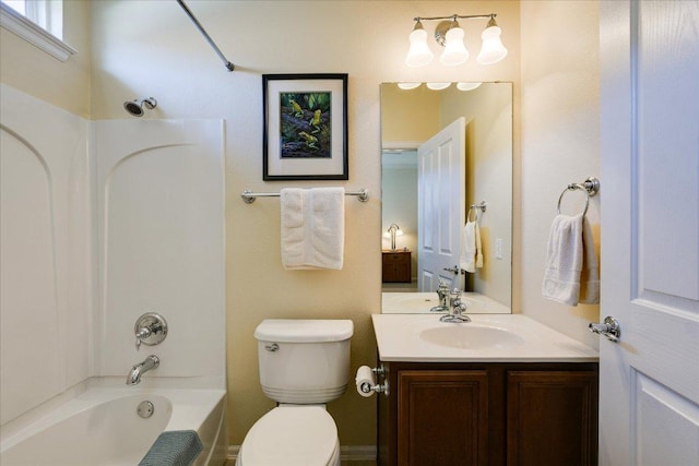 203 Mustang Island Trl, Georgetown, TX 78633 - bathroom featuring washtub / shower combination and vanity