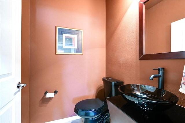 203 Mustang Island Trl, Georgetown, TX 78633 - bathroom with toilet and vanity