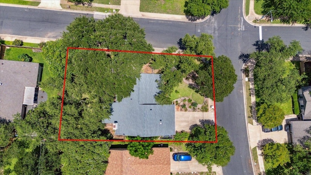 11308 Toledo Dr, Austin, TX 78759 - aerial overview of property's location featuring property boundaries highlighted