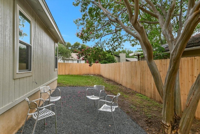 12806 Heinemann Dr, Austin, TX 78727 - fenced backyard with a patio area