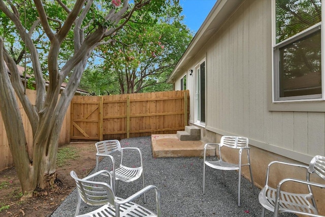 12806 Heinemann Dr, Austin, TX 78727 - view of patio / terrace with entry steps
