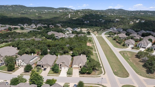 7901 Arbor Knoll Ct, Lago Vista, TX 78645 - aerial perspective of suburban area with a mountainous background