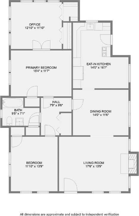 1508 Pease Rd, Austin, TX 78703 - view of home floor plan