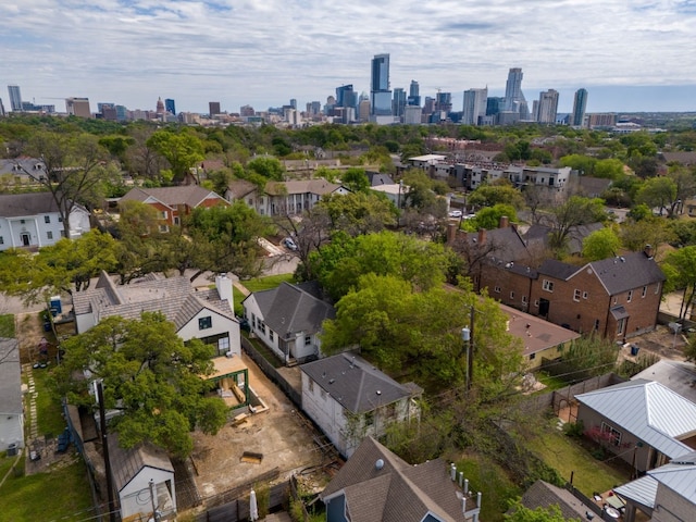 1508 Pease Rd, Austin, TX 78703 - aerial view of skyline