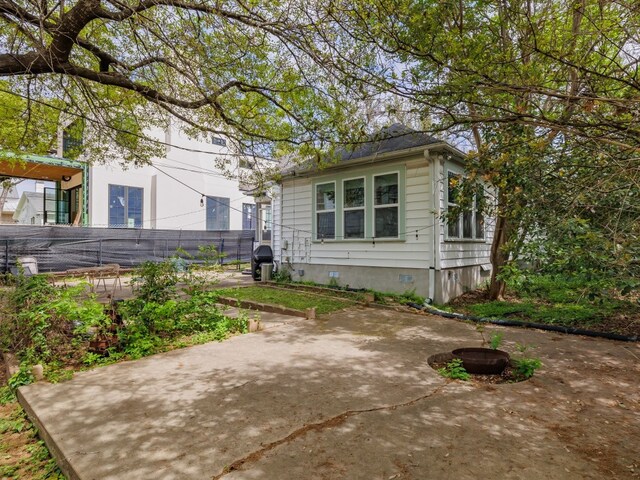 1508 Pease Rd, Austin, TX 78703 - view of front of house with crawl space and a patio