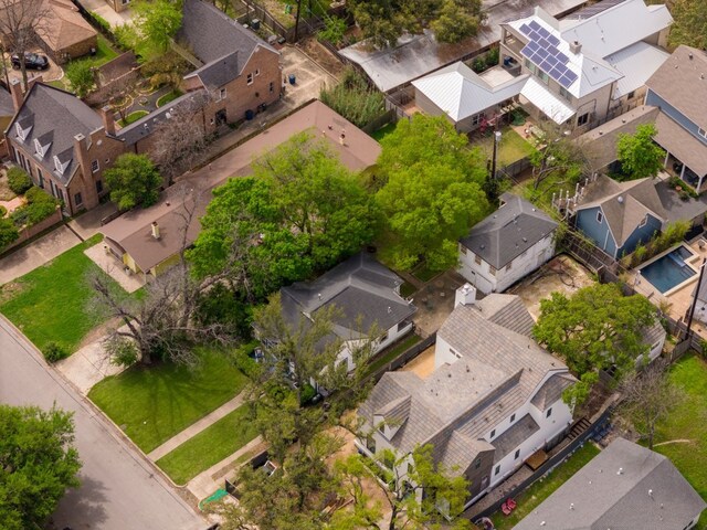 1508 Pease Rd, Austin, TX 78703 - aerial perspective of suburban area