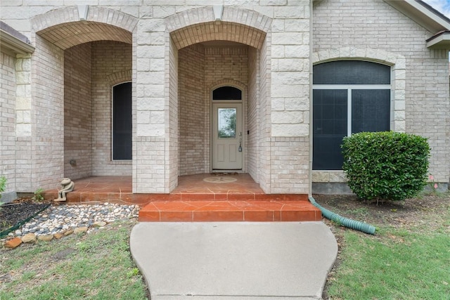 3516 Valley Mist Ct, Temple, TX 76502 - property entrance featuring brick siding