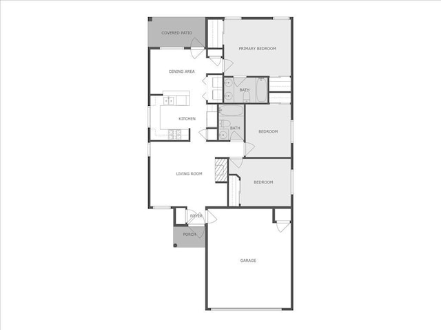 2321 Kale Dr, Austin, TX 78725 - view of floor plan / room layout