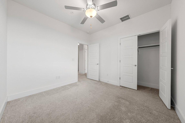 12315 Maypole Bnd Unit 1002, Austin, TX 78717 - unfurnished bedroom with carpet, a closet, and ceiling fan